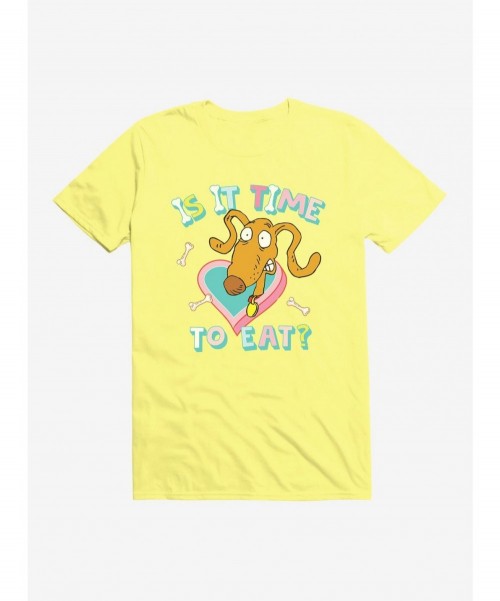 High Quality Rugrats Spike Is It Time To Eat? T-Shirt $6.31 T-Shirts