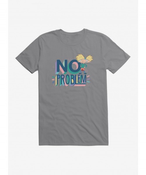 Low Price Hey Arnold! No Problem T-Shirt $9.56 T-Shirts