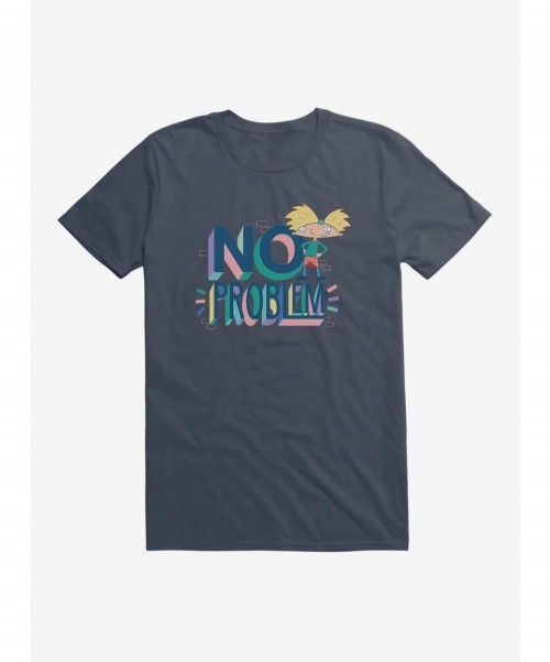 Low Price Hey Arnold! No Problem T-Shirt $9.56 T-Shirts