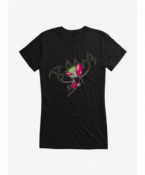 Hot Selling Invader Zim Attack Girls T-Shirt $6.37 T-Shirts