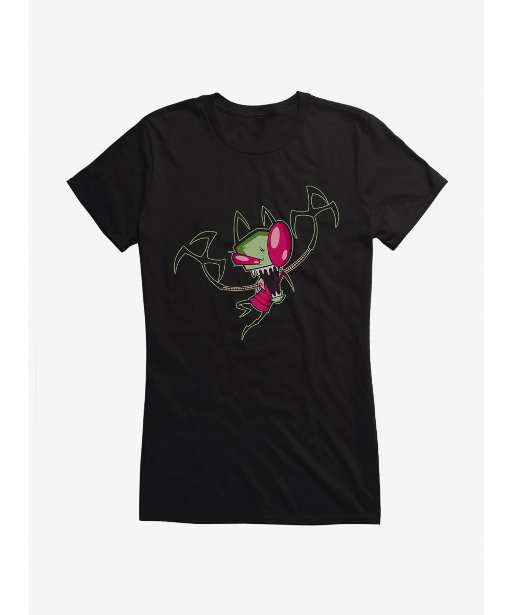 Hot Selling Invader Zim Attack Girls T-Shirt $6.37 T-Shirts