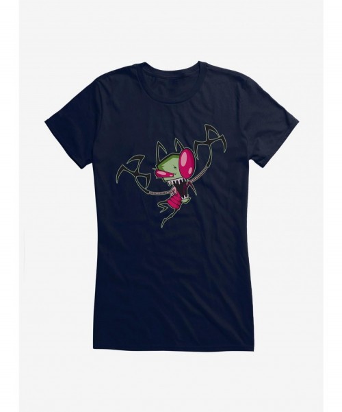 Hot Selling Invader Zim Attack Girls T-Shirt $6.37 T-Shirts