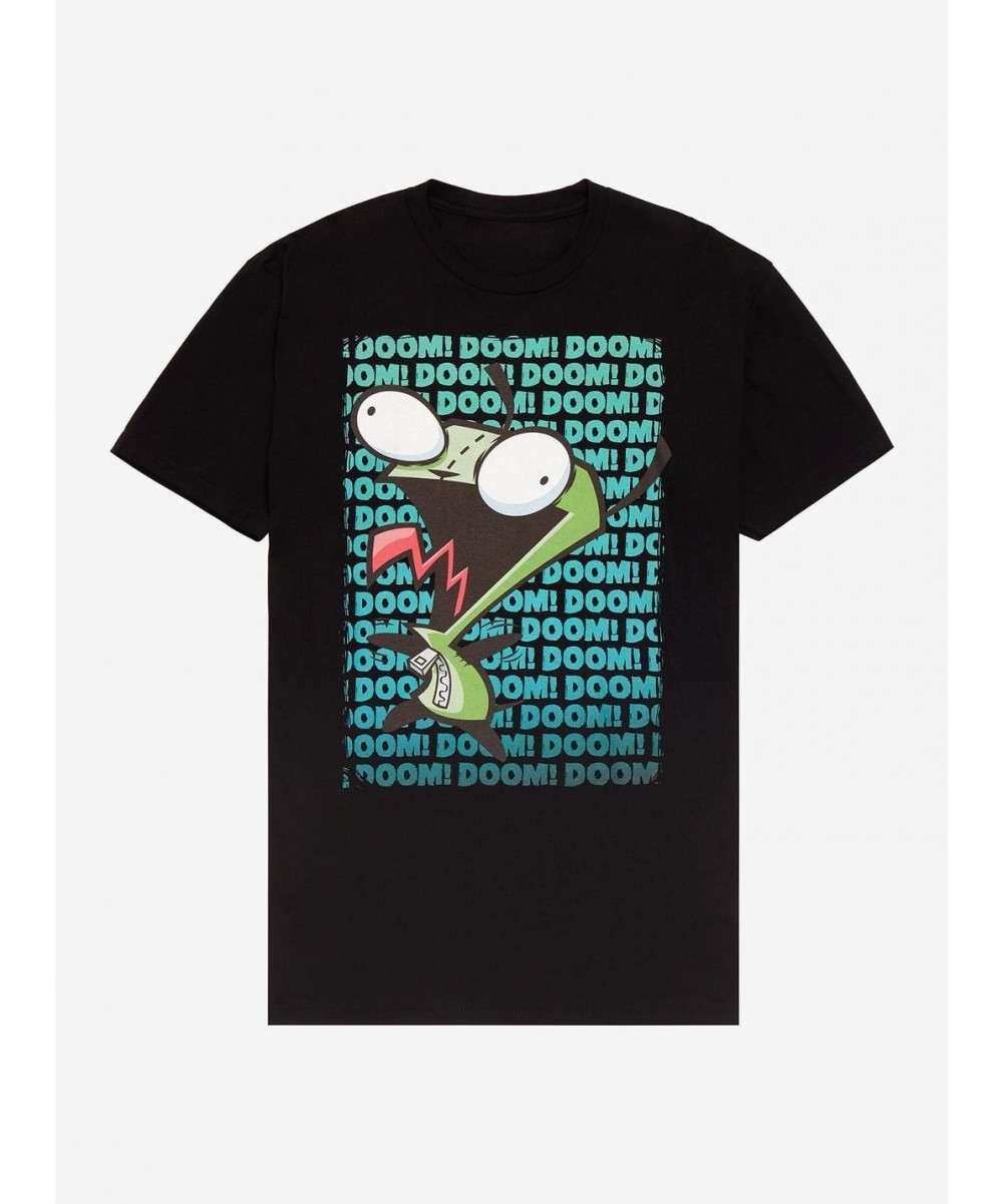 Discount Sale Invader Zim GIR Doom T-Shirt $7.17 T-Shirts