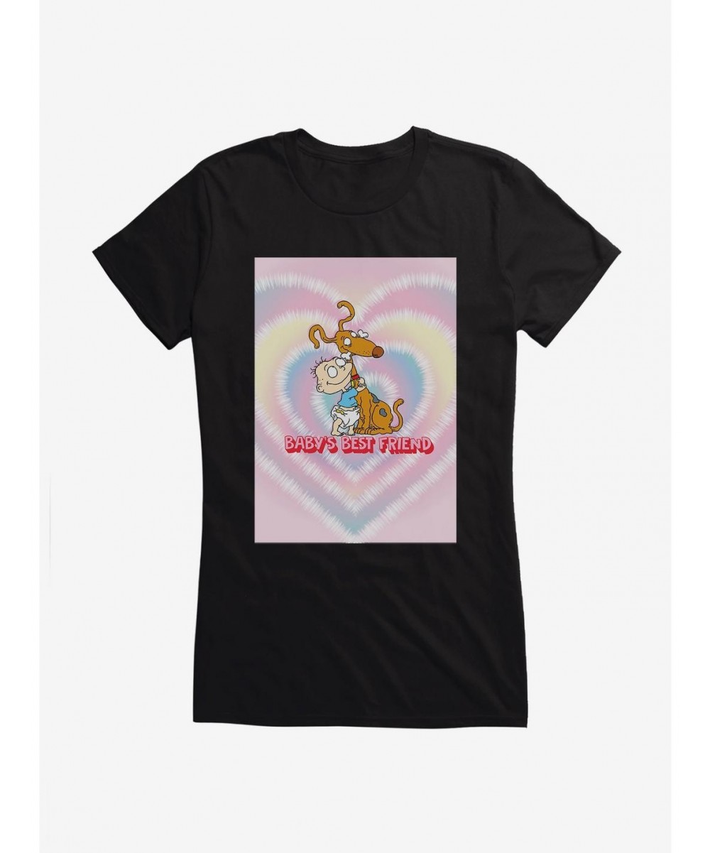 Pre-sale Discount Rugrats Spike And Tommy Baby's Best Friend Girls T-Shirt $7.97 T-Shirts