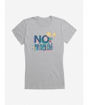 Special Hey Arnold! No Problem Girls T-Shirt $8.57 T-Shirts