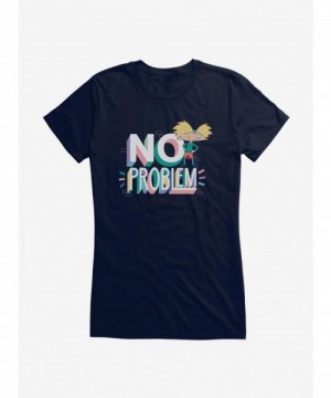 Special Hey Arnold! No Problem Girls T-Shirt $8.57 T-Shirts