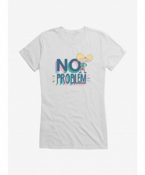 Special Hey Arnold! No Problem Girls T-Shirt $8.57 T-Shirts