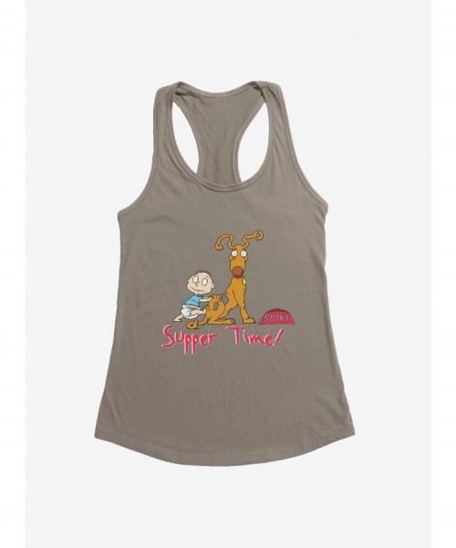 Premium Rugrats Spike And Tommy Supper Time! Girls Tank $7.97 Tanks