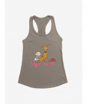 Premium Rugrats Spike And Tommy Supper Time! Girls Tank $7.97 Tanks