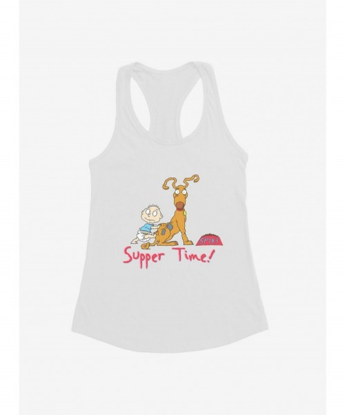 Premium Rugrats Spike And Tommy Supper Time! Girls Tank $7.97 Tanks