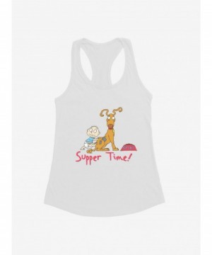 Premium Rugrats Spike And Tommy Supper Time! Girls Tank $7.97 Tanks