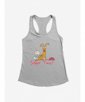 Premium Rugrats Spike And Tommy Supper Time! Girls Tank $7.97 Tanks