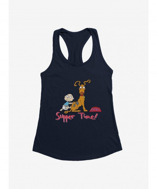 Premium Rugrats Spike And Tommy Supper Time! Girls Tank $7.97 Tanks