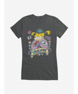 Seasonal Sale Rugrats Angelica Whatever, Not Sorry Girls T-Shirt $6.18 T-Shirts