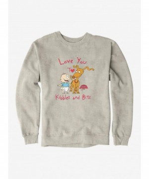 Wholesale Rugrats Spike And Tommy I Love You To Kibbles And Bits Sweatshirt $12.40 Sweatshirts