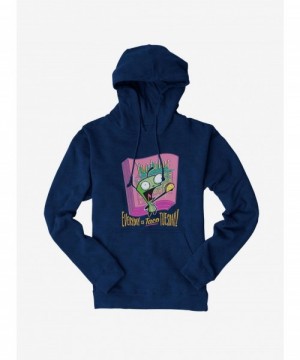 Discount Sale Invader Zim Unique Taco Tuesday Hoodie $16.16 Hoodies