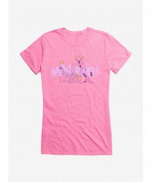 Huge Discount Aaahh!!! Real Monsters Group Portrait Girls T-Shirt $8.17 T-Shirts