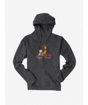 Clearance Rugrats Spike And Tommy Supper Time! Hoodie $15.45 Hoodies