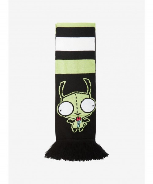 Limited-time Offer Invader Zim Stripe Scarf $5.53 Other Merch