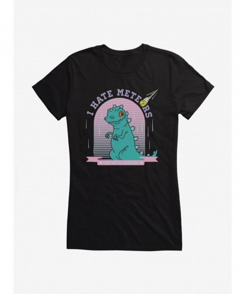 Exclusive Rugrats Reptar Say No To Meteors Girls T-Shirt $9.96 T-Shirts