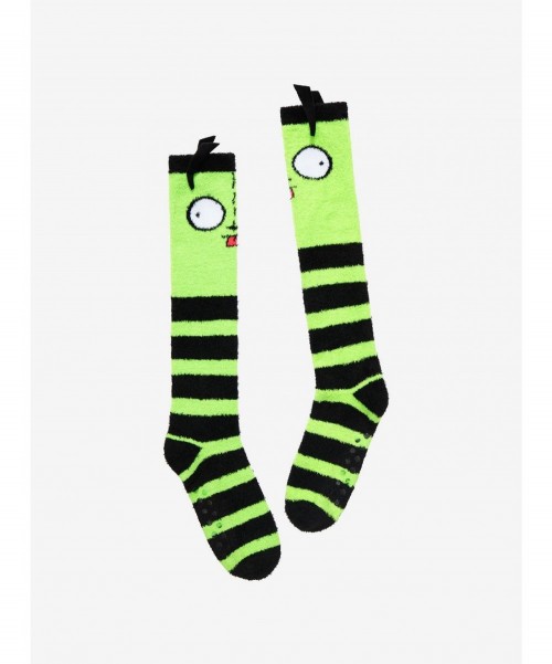 Limited-time Offer Invader Zim GIR Cozy Knee-High Socks $5.24 Socks