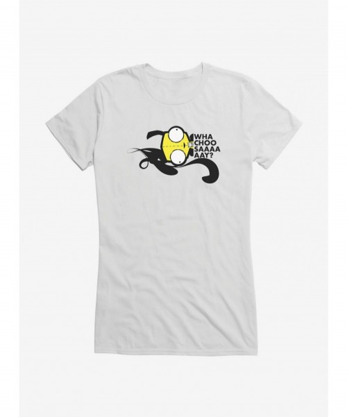 Clearance Invader Zim Gir Whachoo Say Girls T-Shirt $8.96 T-Shirts