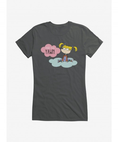 Discount Sale Rugrats Angelica Made You Yawn Girls T-Shirt $6.57 T-Shirts