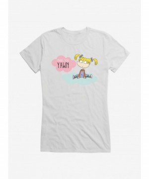 Discount Sale Rugrats Angelica Made You Yawn Girls T-Shirt $6.57 T-Shirts