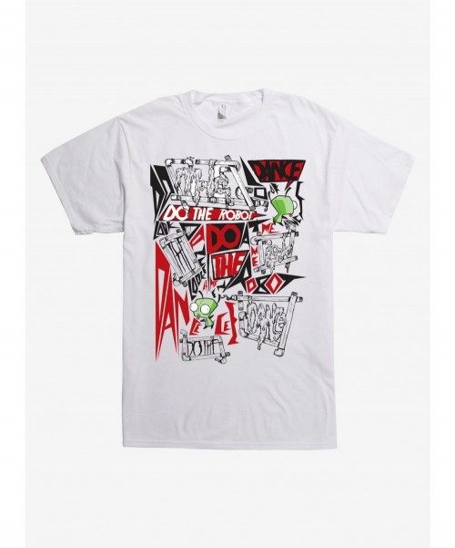 Value for Money Invader Zim Robot T-Shirt $7.87 T-Shirts