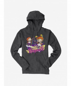 Seasonal Sale Rugrats Tommy And Angelica Team Rugrats Hoodie $17.96 Hoodies