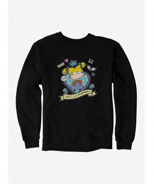 Low Price Rugrats Angelica Aren't I Just The Greatest? Sweatshirt $13.87 Sweatshirts