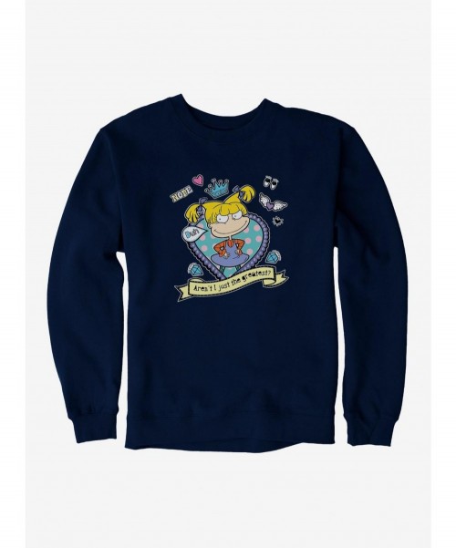 Low Price Rugrats Angelica Aren't I Just The Greatest? Sweatshirt $13.87 Sweatshirts