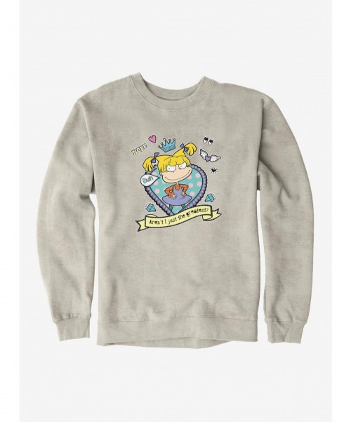 Low Price Rugrats Angelica Aren't I Just The Greatest? Sweatshirt $13.87 Sweatshirts