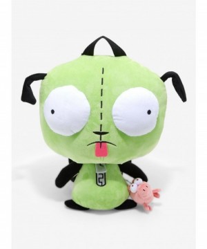 Unique Invader Zim GIR Plush Backpack $9.57 Socks