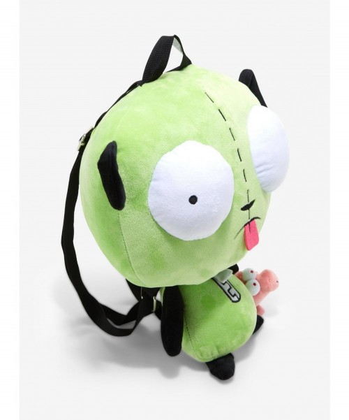 Unique Invader Zim GIR Plush Backpack $9.57 Socks