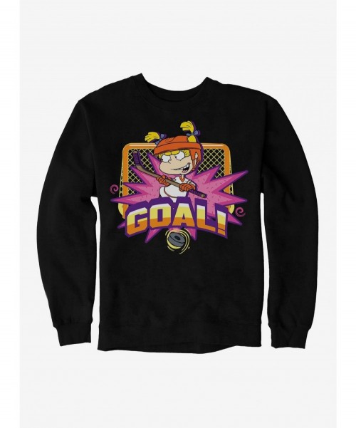 Seasonal Sale Rugrats Angelica Hockey Sweatshirt $10.33 Sweatshirts