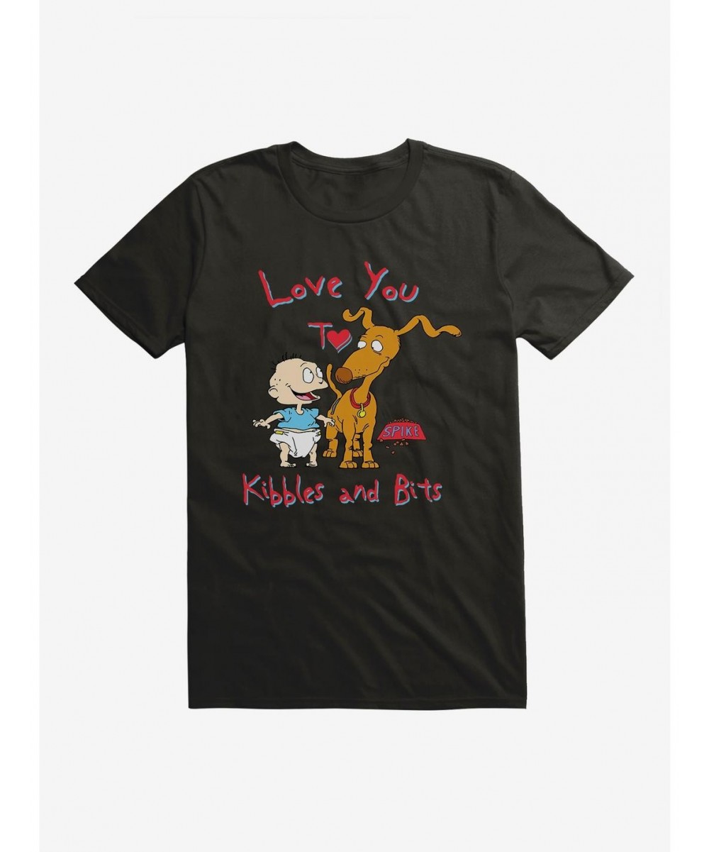 Sale Item Rugrats Spike And Tommy I Love You To Kibbles And Bits T-Shirt $6.31 T-Shirts