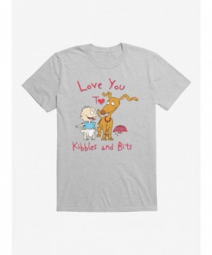 Sale Item Rugrats Spike And Tommy I Love You To Kibbles And Bits T-Shirt $6.31 T-Shirts