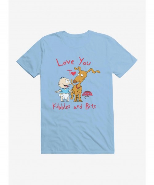 Sale Item Rugrats Spike And Tommy I Love You To Kibbles And Bits T-Shirt $6.31 T-Shirts