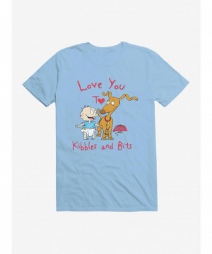 Sale Item Rugrats Spike And Tommy I Love You To Kibbles And Bits T-Shirt $6.31 T-Shirts