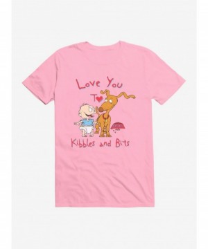 Sale Item Rugrats Spike And Tommy I Love You To Kibbles And Bits T-Shirt $6.31 T-Shirts