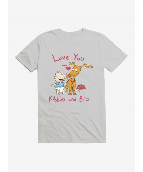 Sale Item Rugrats Spike And Tommy I Love You To Kibbles And Bits T-Shirt $6.31 T-Shirts