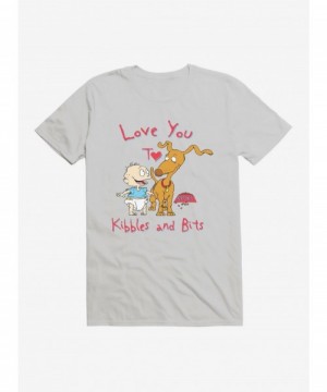 Sale Item Rugrats Spike And Tommy I Love You To Kibbles And Bits T-Shirt $6.31 T-Shirts