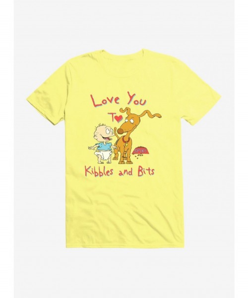 Sale Item Rugrats Spike And Tommy I Love You To Kibbles And Bits T-Shirt $6.31 T-Shirts