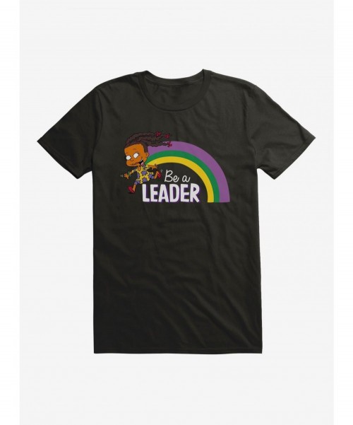 Flash Sale Rugrats Susie Carmichael Be A Leader Rainbow T-Shirt $6.31 T-Shirts