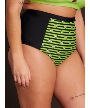 Festival Price Invader Zim GIR Stripe Swim Bottoms Plus Size $8.32 Other Merch