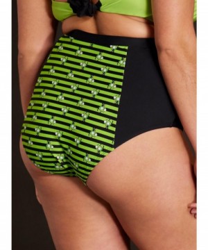 Festival Price Invader Zim GIR Stripe Swim Bottoms Plus Size $8.32 Other Merch