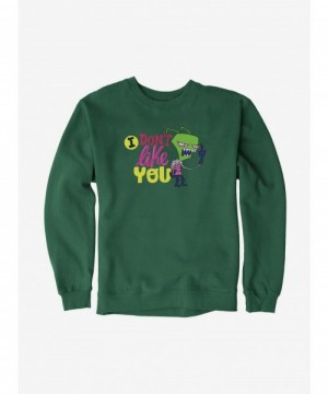 Cheap Sale Invader Zim I Don't Like You Sweatshirt $14.17 Sweatshirts