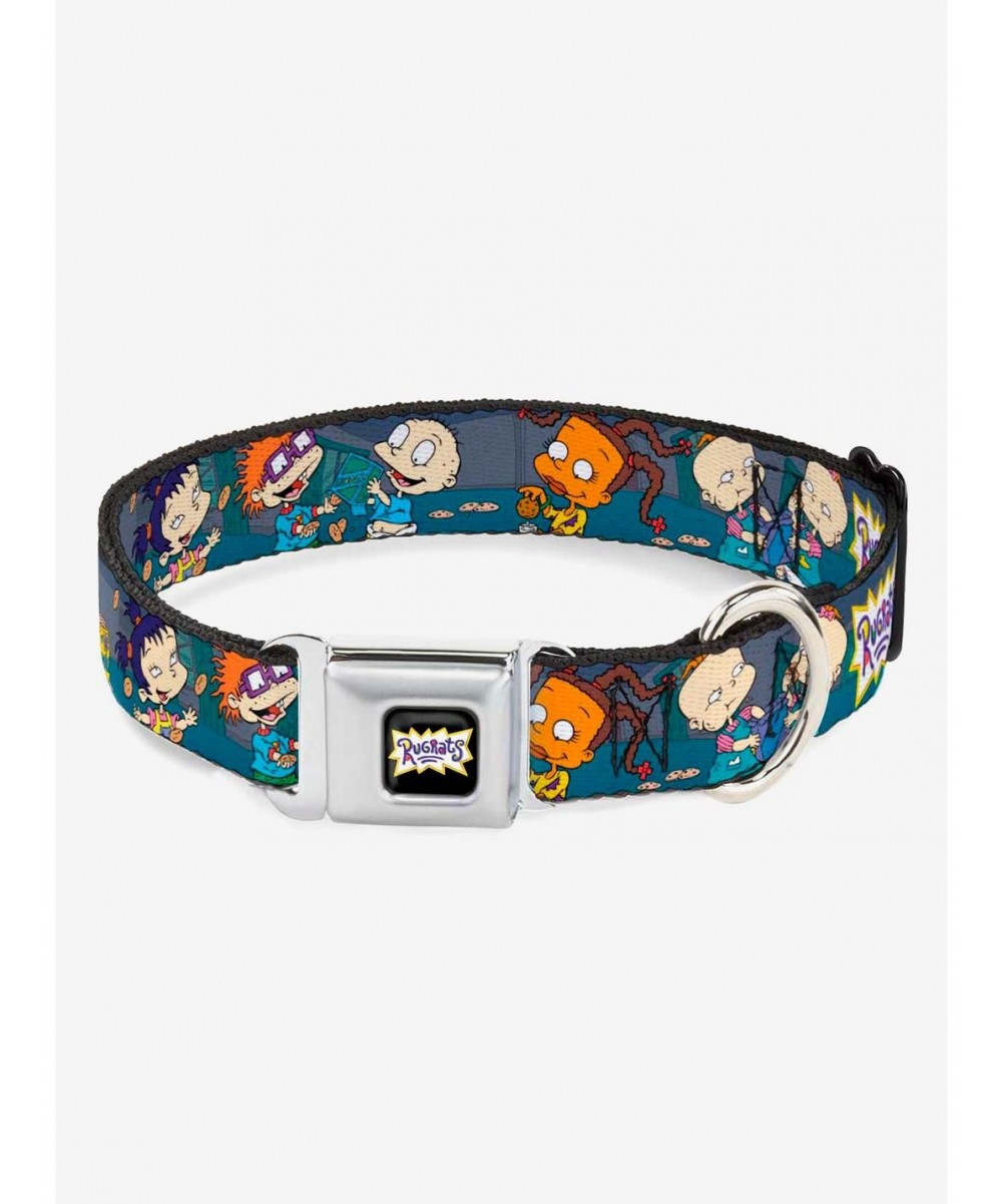 Trendy Rugrats Cookie Scene Dog Collar Seatbelt Buckle $11.45 Buckles