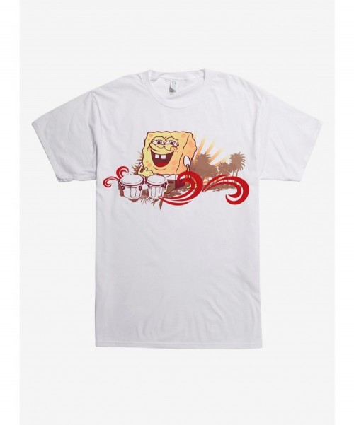 Flash Sale SpongeBob Bongos T-Shirt $8.50 T-Shirts